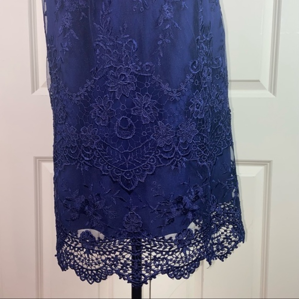 NWT Nanette Lepore Embroidered Lace Dress - Picture 7 of 10